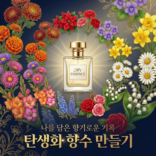 나를 담은 향기로운 기록, ‘탄생화 향수 만들기’