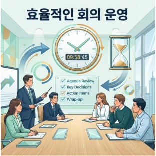 잘 나가는 회사의 비밀 '효율적인 회의 운영'
