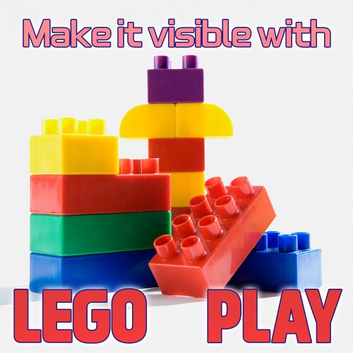 Make it visible with 'LEGO PLAY'